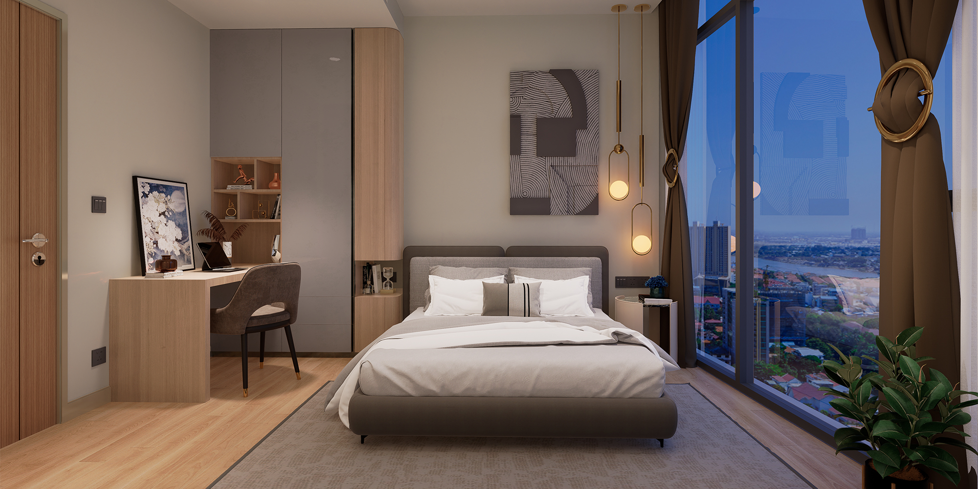 Three Bedrooms