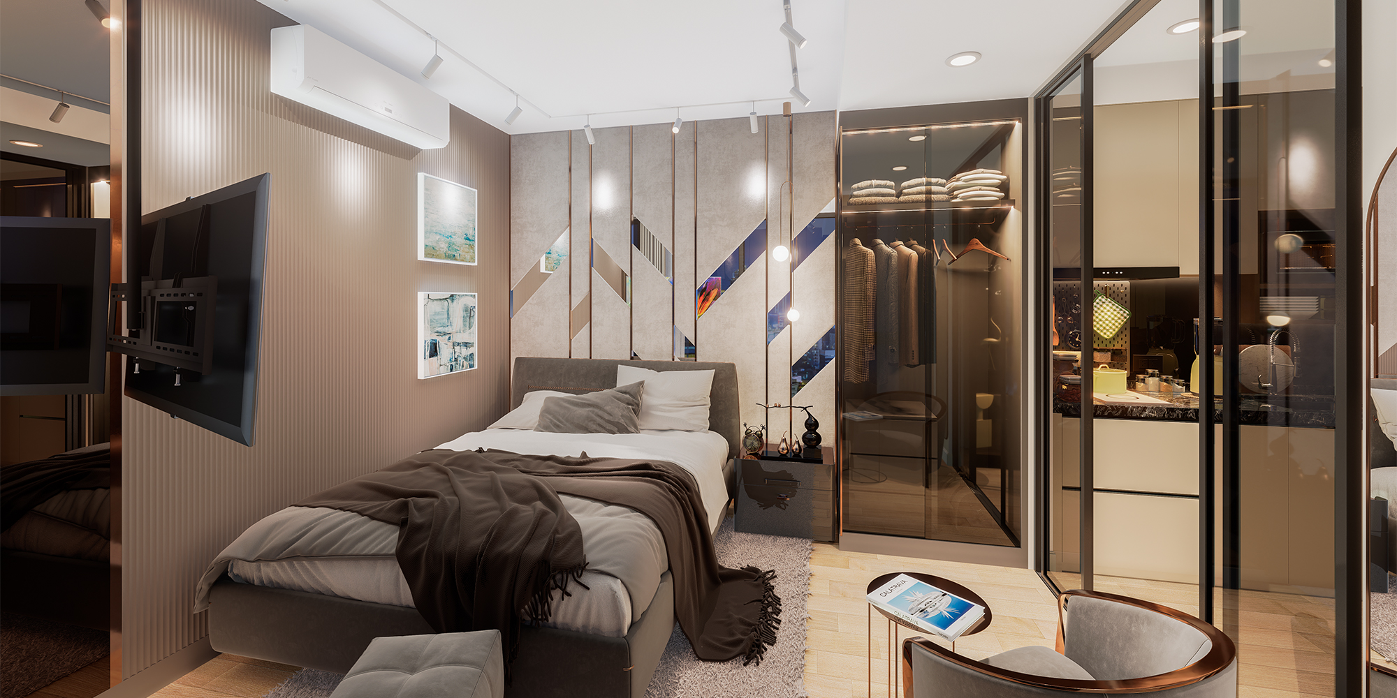 One Bedroom Smart Unit